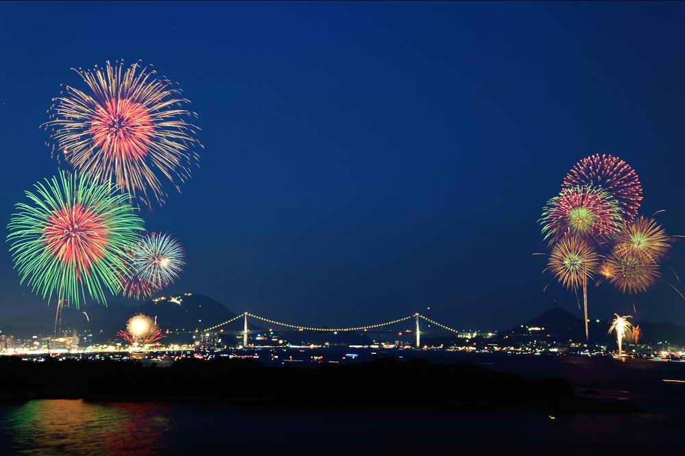 日本花火大會 煙花 關門海峽花火大會