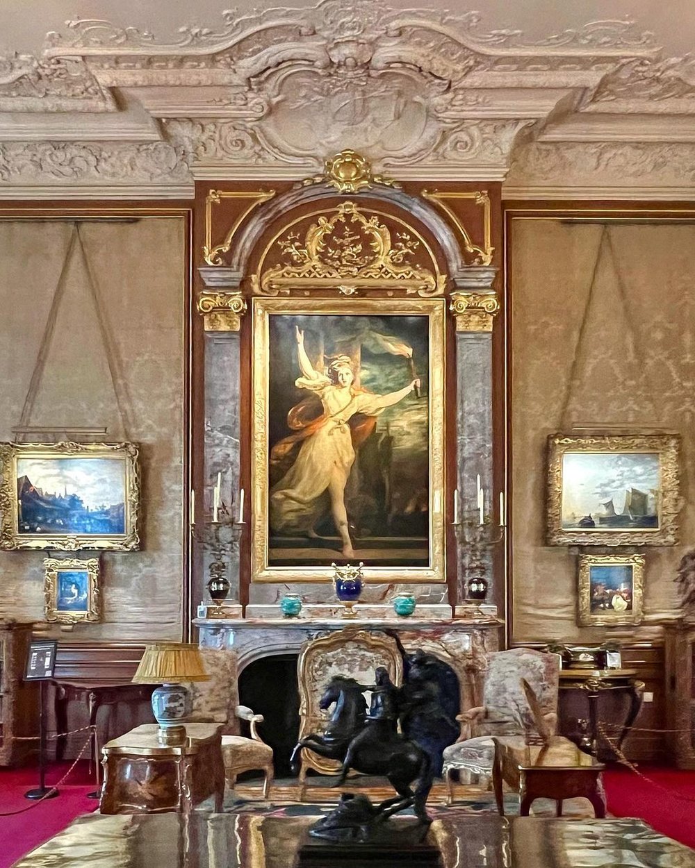 Waddesdon Manor shoot location of Bridgerton Netflix series