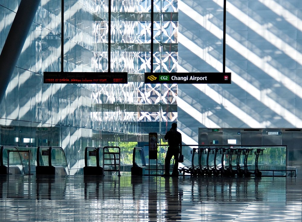 Changi Airport MRT Station (Foto: Grahame Jenkins/Unsplash)