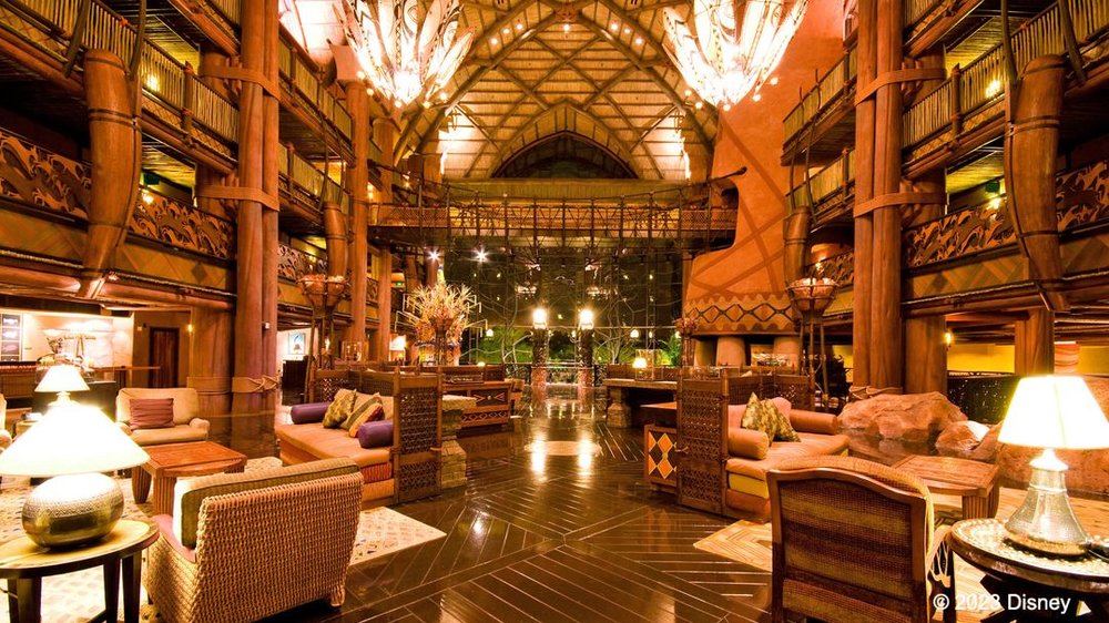 ディズニー・アニマルキングダム ディズニー・アニマルキングダム・ロッジ エントランス