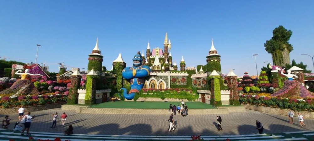 ドバイ ドバイミラクルガーデン