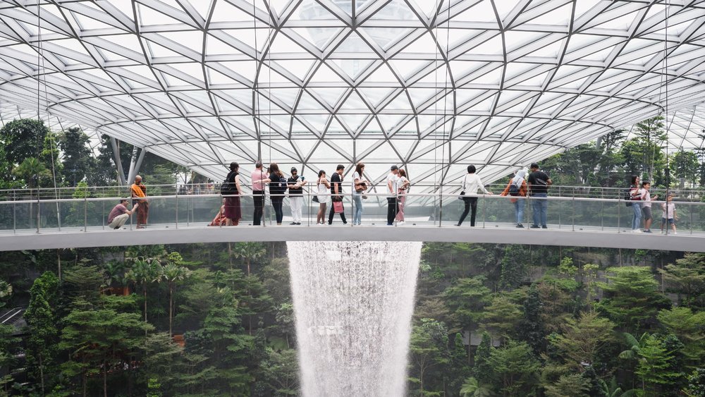 Canopy Bridge at Jewel Changi Airport