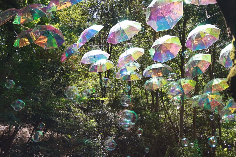 ムーミン　アンブレラスカイ 2023 シャボン玉