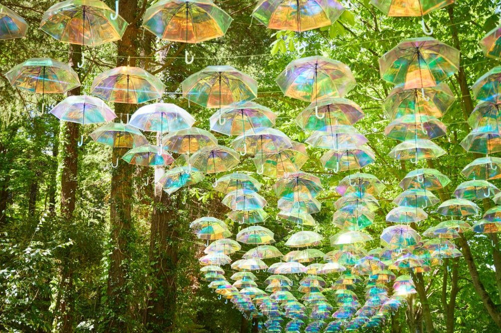 ムーミン アンブレラスカイ　2023 オーロラの傘