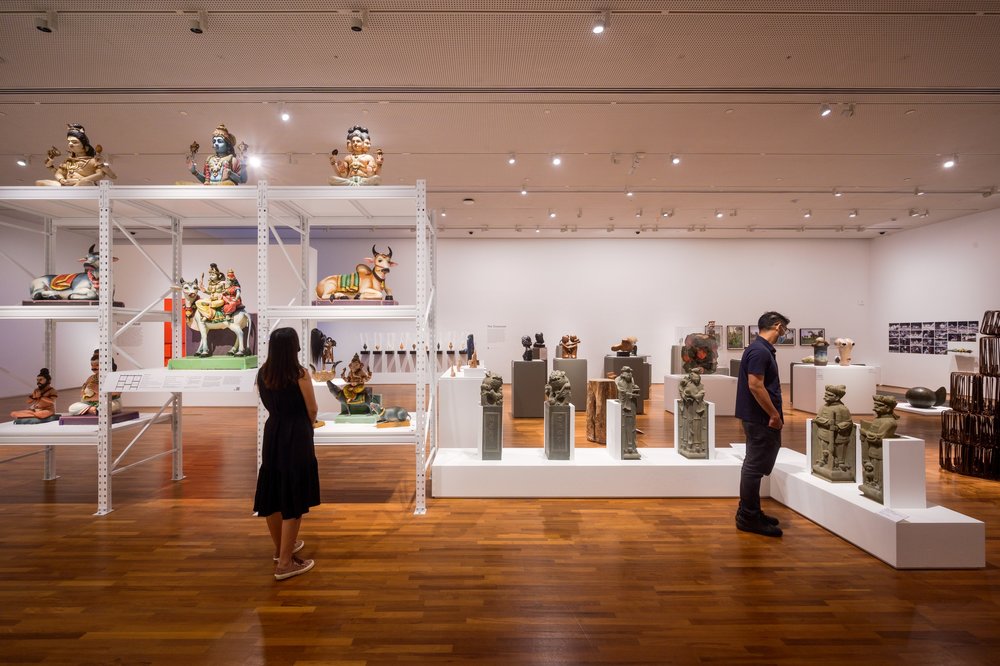 Sculpture in National Gallery Singapore