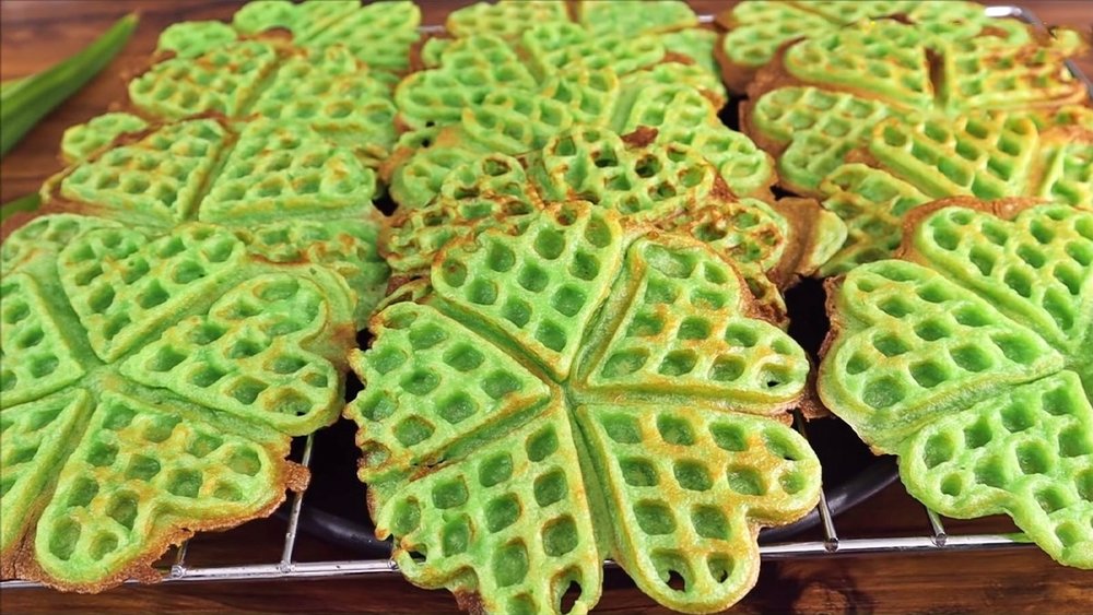 Bánh Kẹp Lá Dứa Ngon Tuyệt Đỉnh