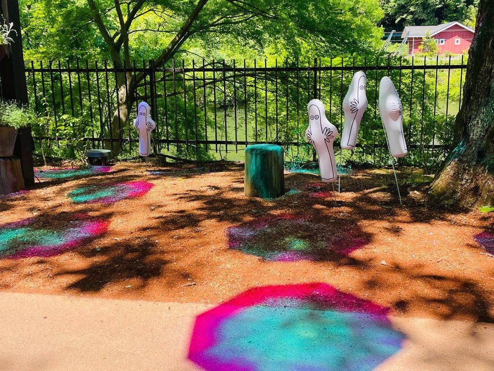 ムーミン　アンブレラスカイ　2023　ニョロニョロ