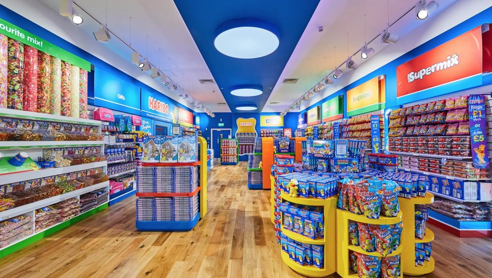 A store full of candies