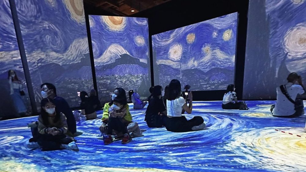 Experience the beauty of The Starry Night like never before! Credits: @the.happy.living on Instagram