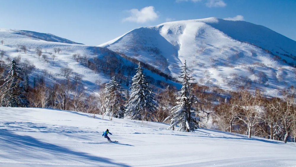 January is the best time to go to Japan for winter sports.