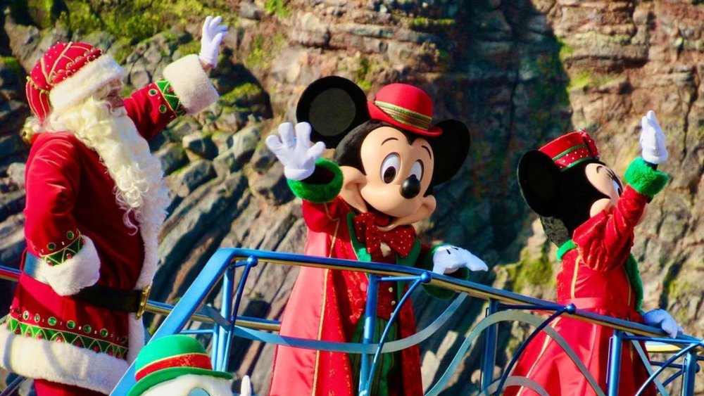 Experience the magic of the holidays at Tokyo Disney Resort! Credits to @kingdomsofdreamsandmagic on Instagram.
