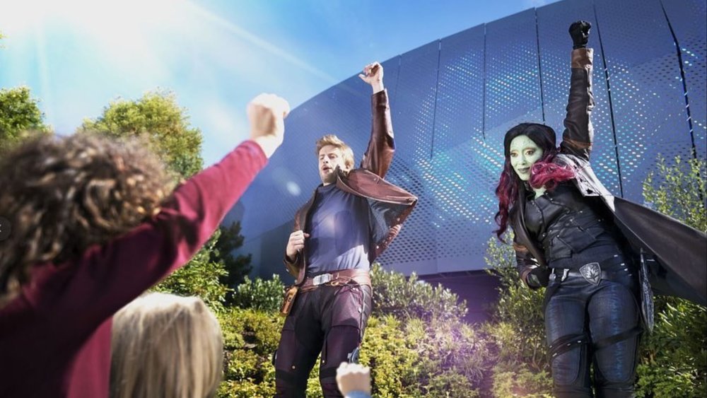 Watch out for your favourite superheroes. Credits to @disneylandparis on Instagram