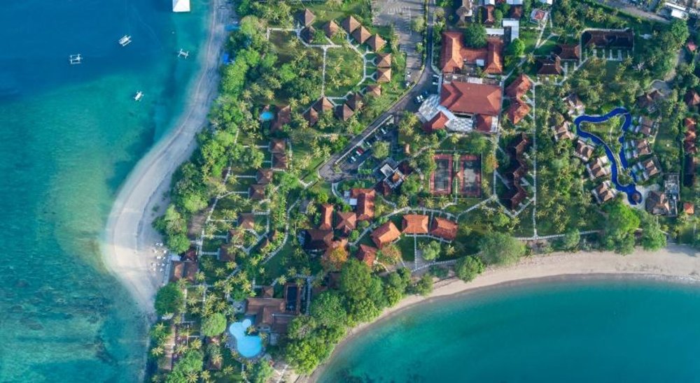 Merumatta Senggigi Lombok - Aerial