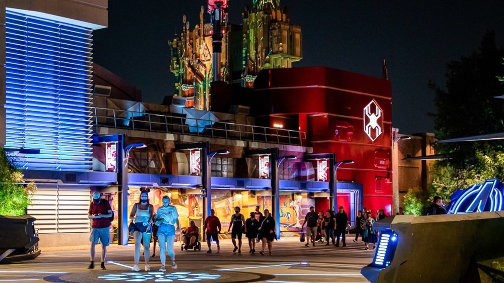 Avengers Campus at Disneyland California Adventure Park is an immersive land where guests can join Earth's mightiest heroes, experience thrilling attractions, and encounter iconic Marvel characters. Photo credit to @josephchamberlaindds on Instagram.