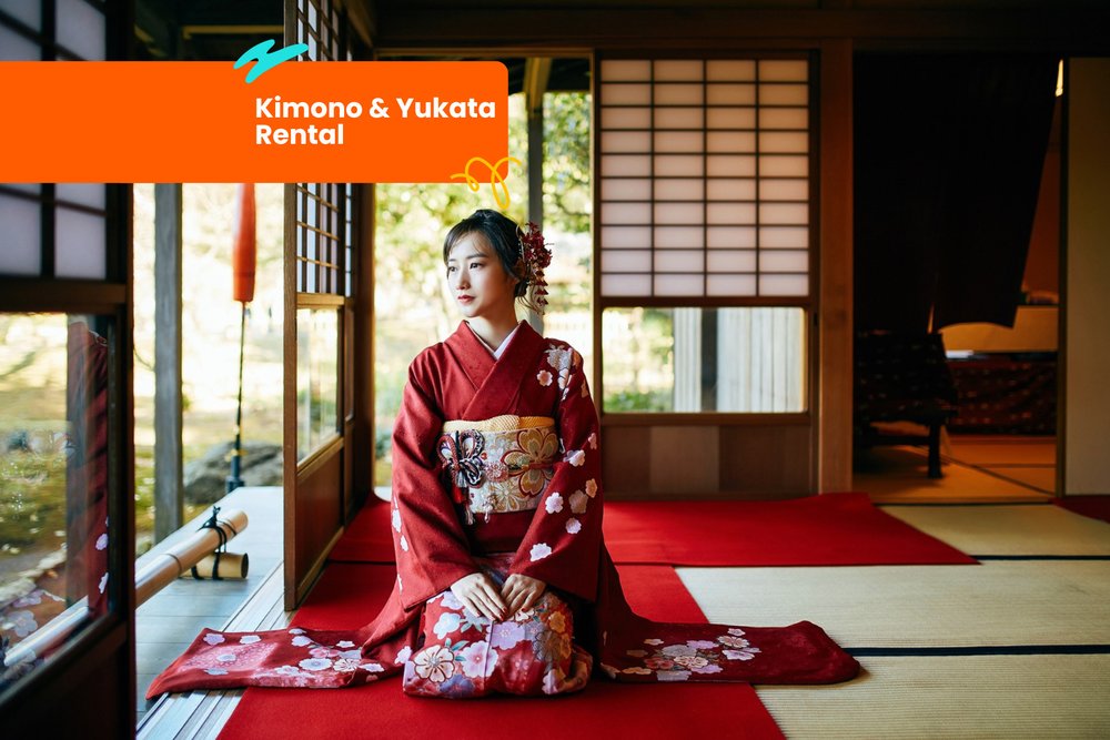 Tokyo Klook Pass - Kimono & Yukata Rental
