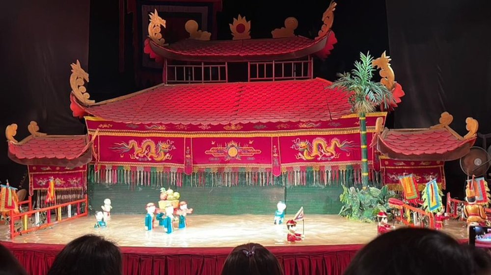 VN ホーチミン 水上人形劇