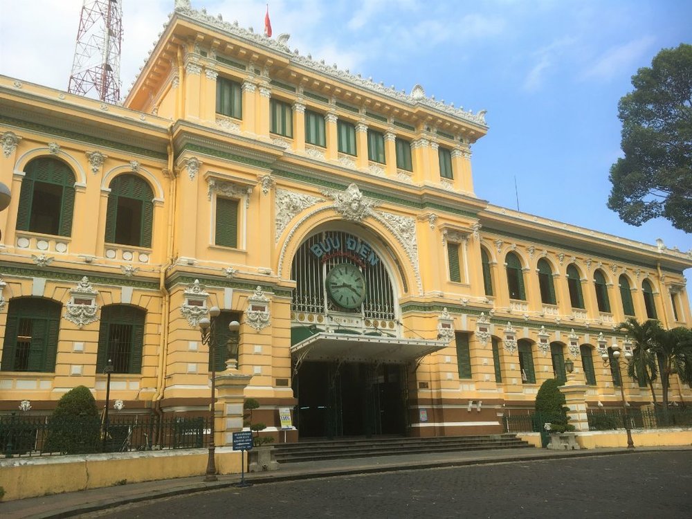 VN ホーチミン サイゴン中央郵便局1