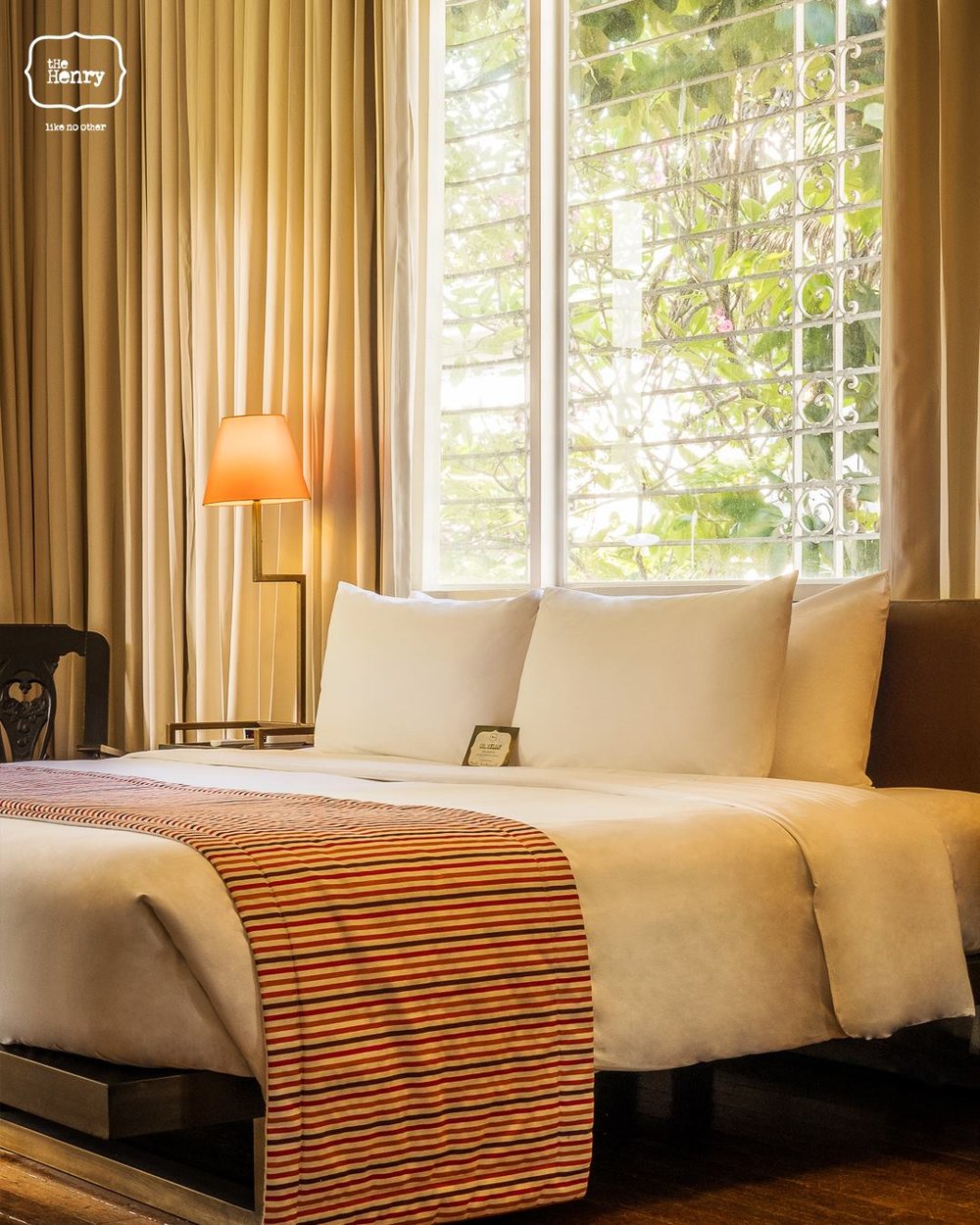Room interior in The Henry Hotel Manila 