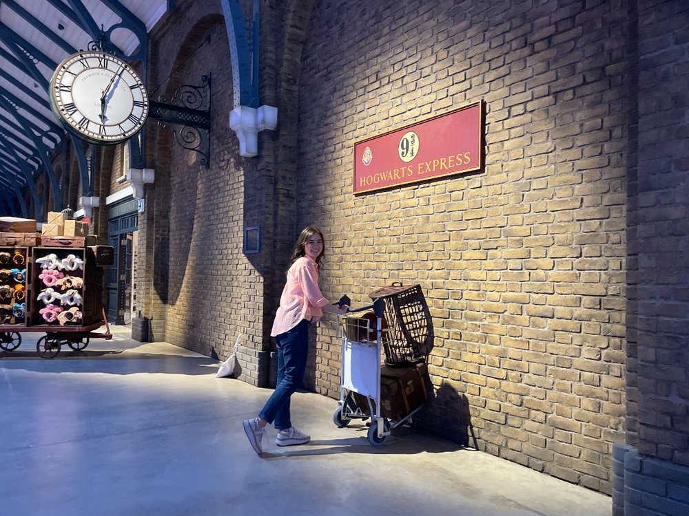 WBSTT harry potter 9 3/4 cart