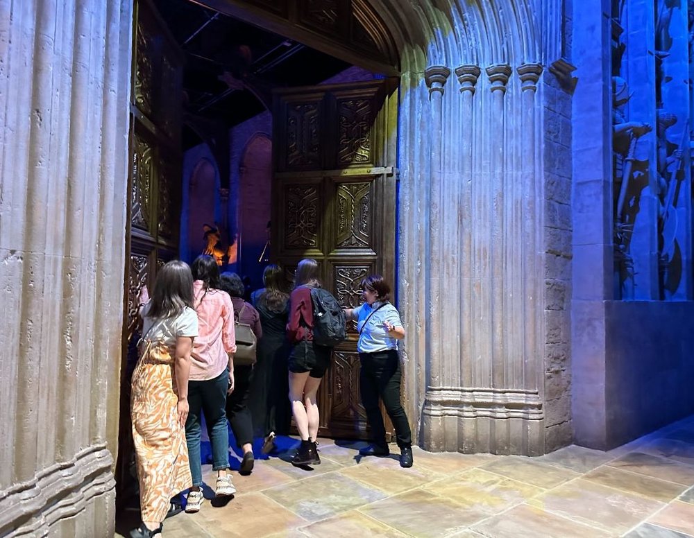 harry potter the great hall door open
