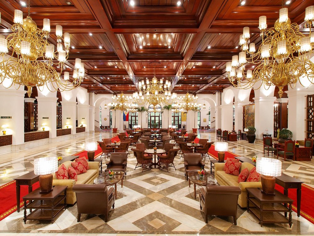 Manila Hotel Lobby