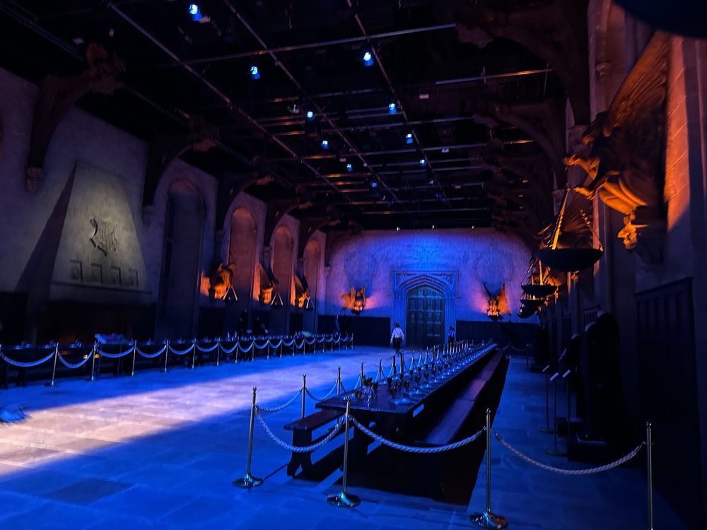 harry potter tour great hall