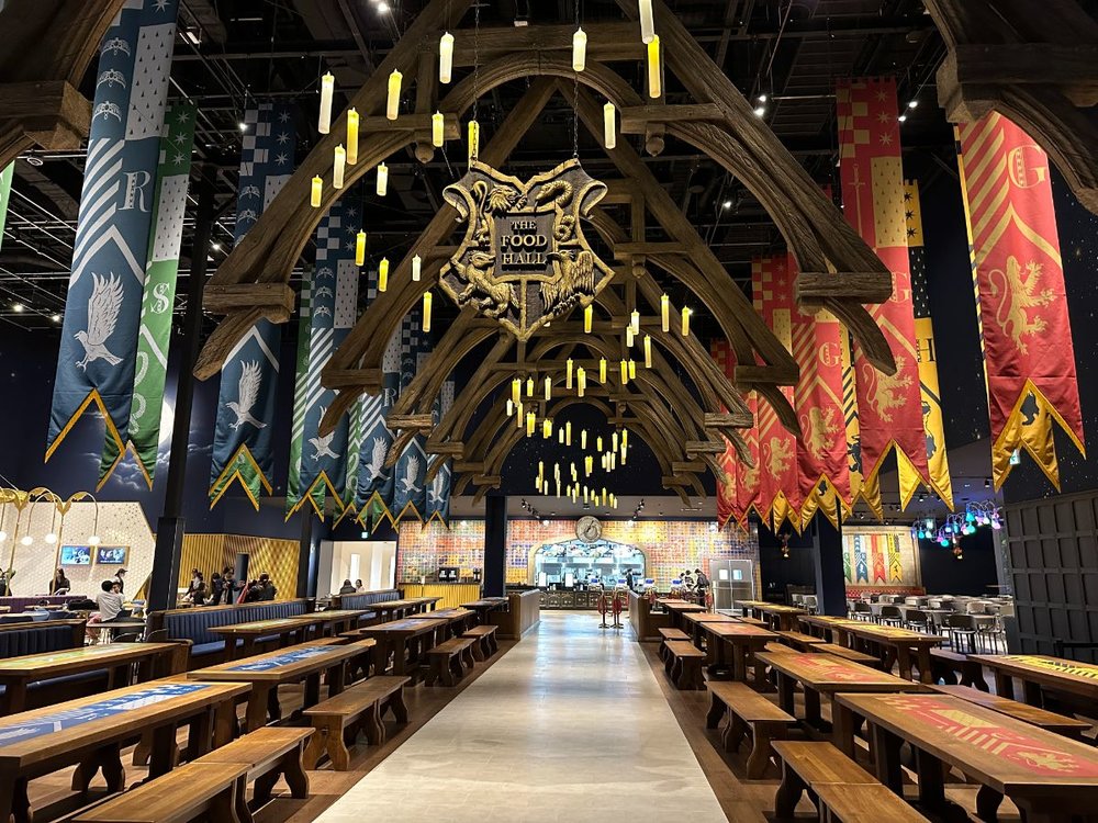 harry potter food hall