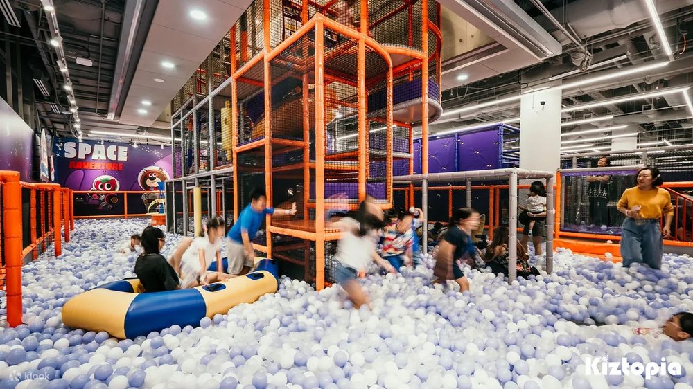 新加坡景點 濱海廣場Kiztopia室內遊樂場