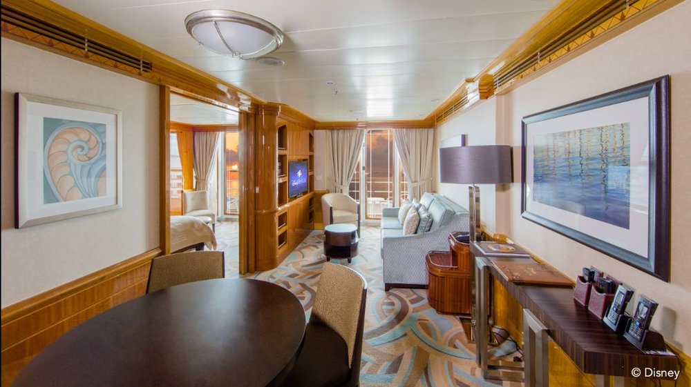 ディズニーワンダー クルーズ体験 Concierge 1-Bedroom Suite with Verandah