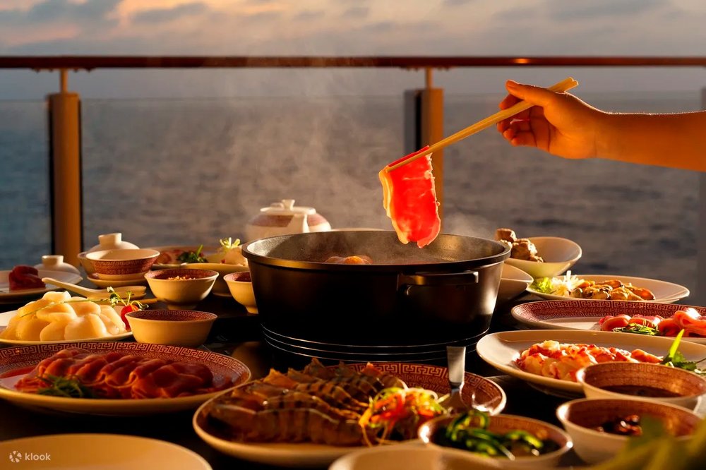 resorts world cruises hot pot