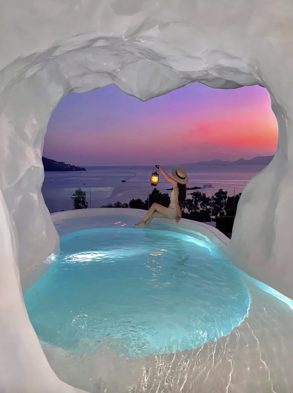 深圳酒店推介 打卡酒店 蜜悦·深圳藍白聖島懸崖泡池美宿