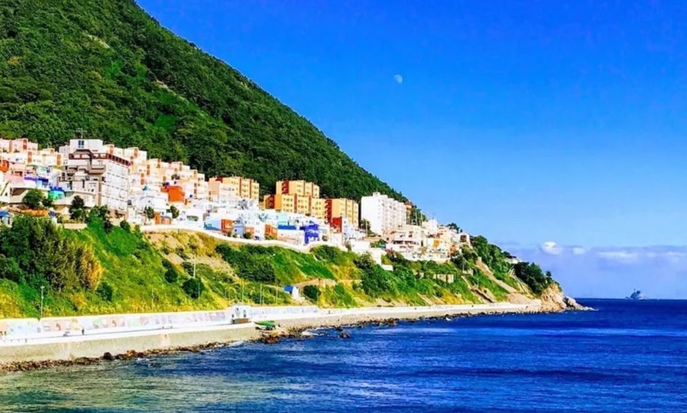 View of Busan Wall Painting Villages