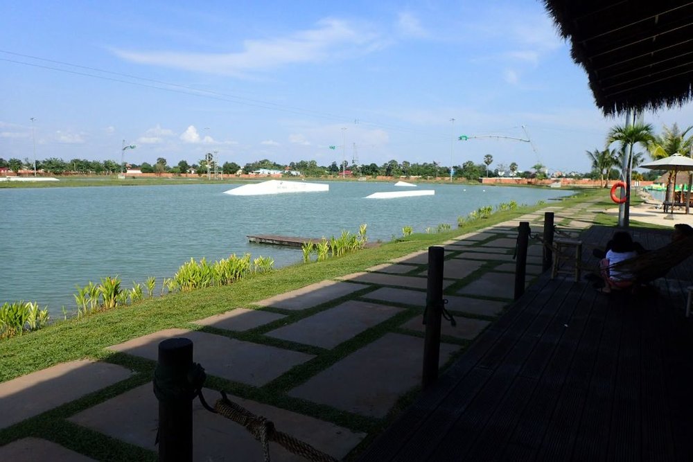 KH シェムリアップ ウェイクパーク カンボジア（ICF Water Park）1