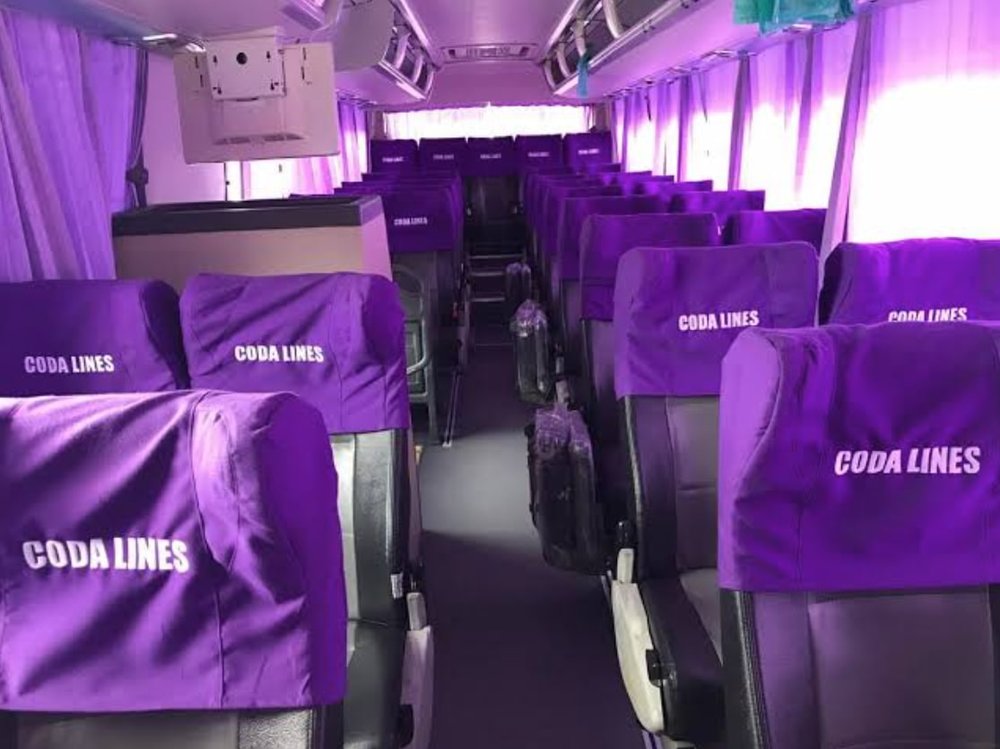 Coda lines bus chairs