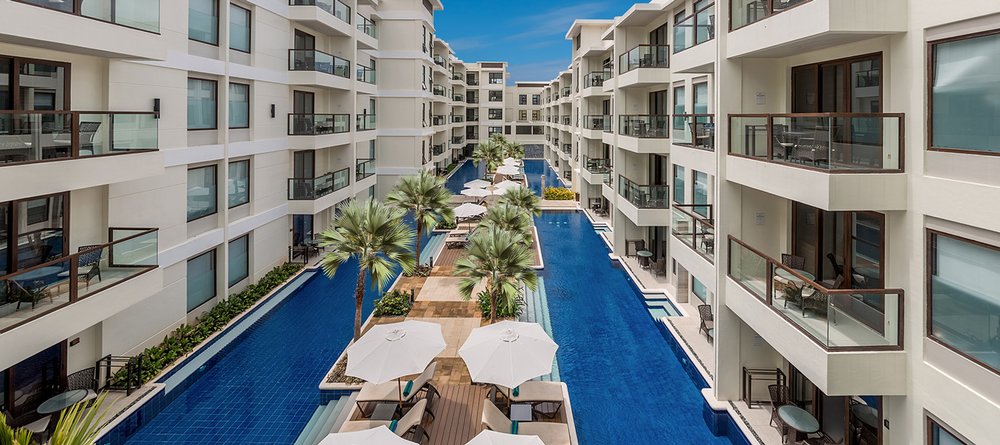 Overview of Henann Prime Beach Resort