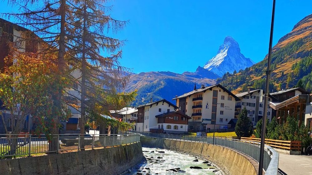 Zermatt is a municipality in Switzerland known for lying below the iconic Matterhorn. Credits: @ruzz.mywalk on Instagram