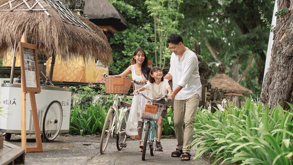 Fun activities for the whole family abound at Meliã Bali!  Credits: @meliabali on Instagram
