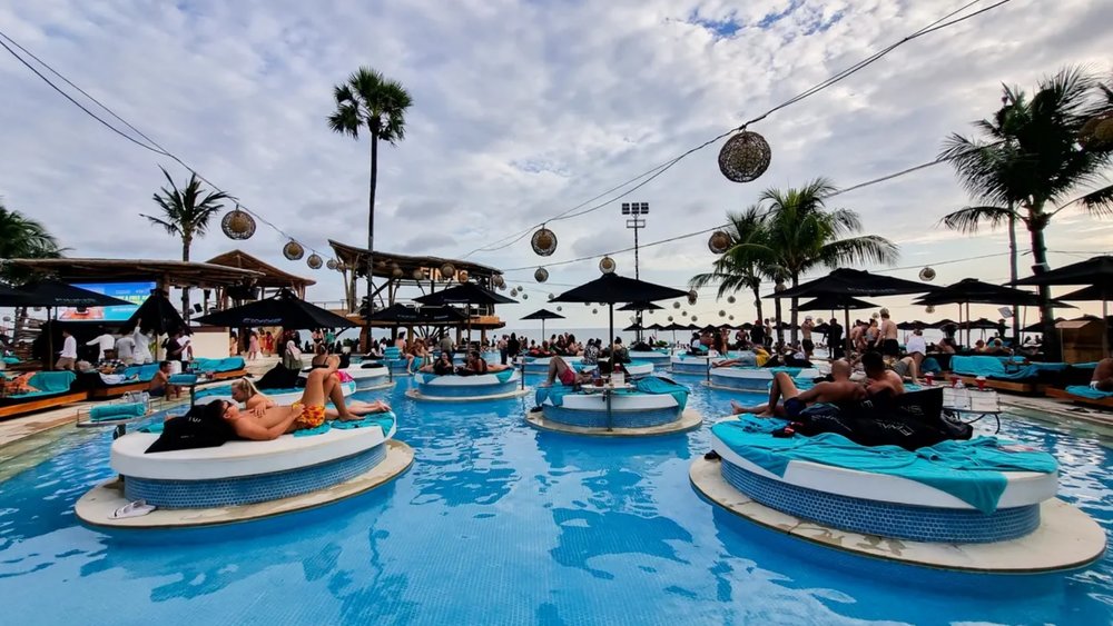 Get a Finn's Bali Day Pass to enjoy the famous infinity pool of this beach club overlooking the Indian Ocean.