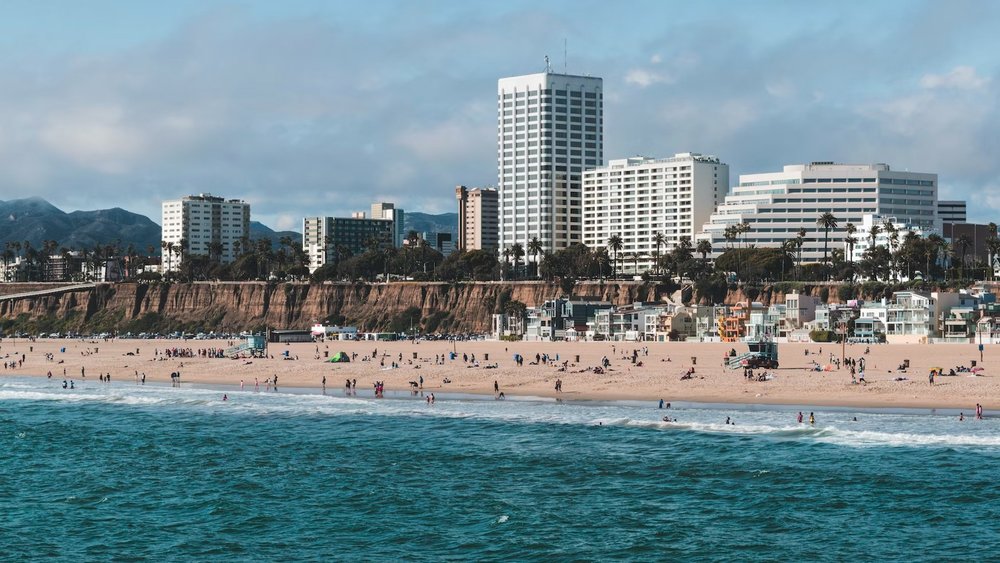 Santa Monica Beach is your one-stop destination for the Californian culture. Credits: Cédric Dhaenens on Unsplash