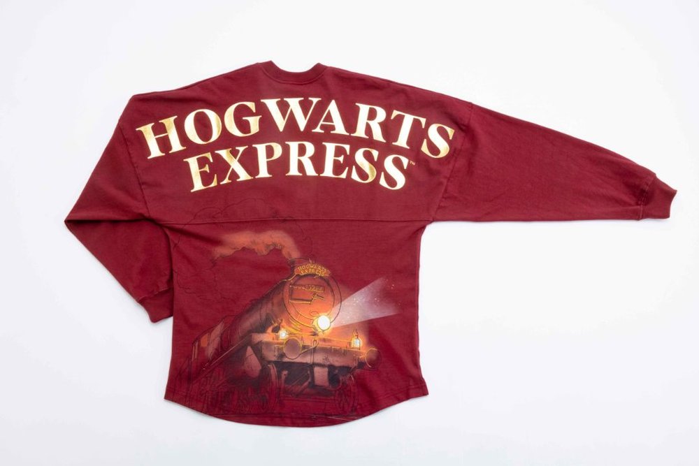 スタジオツアー東京 ホグワーツ特急のスウェット（裏）