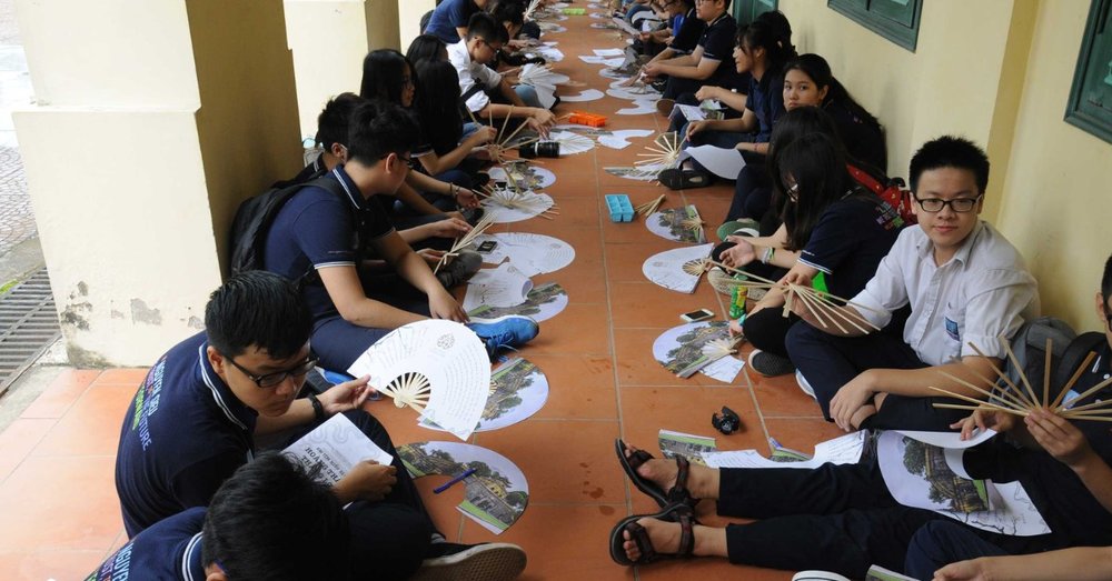 Chương Trình "Em Tìm Hiểu Di Sản" Ở Hoàng Thành Thăng Long