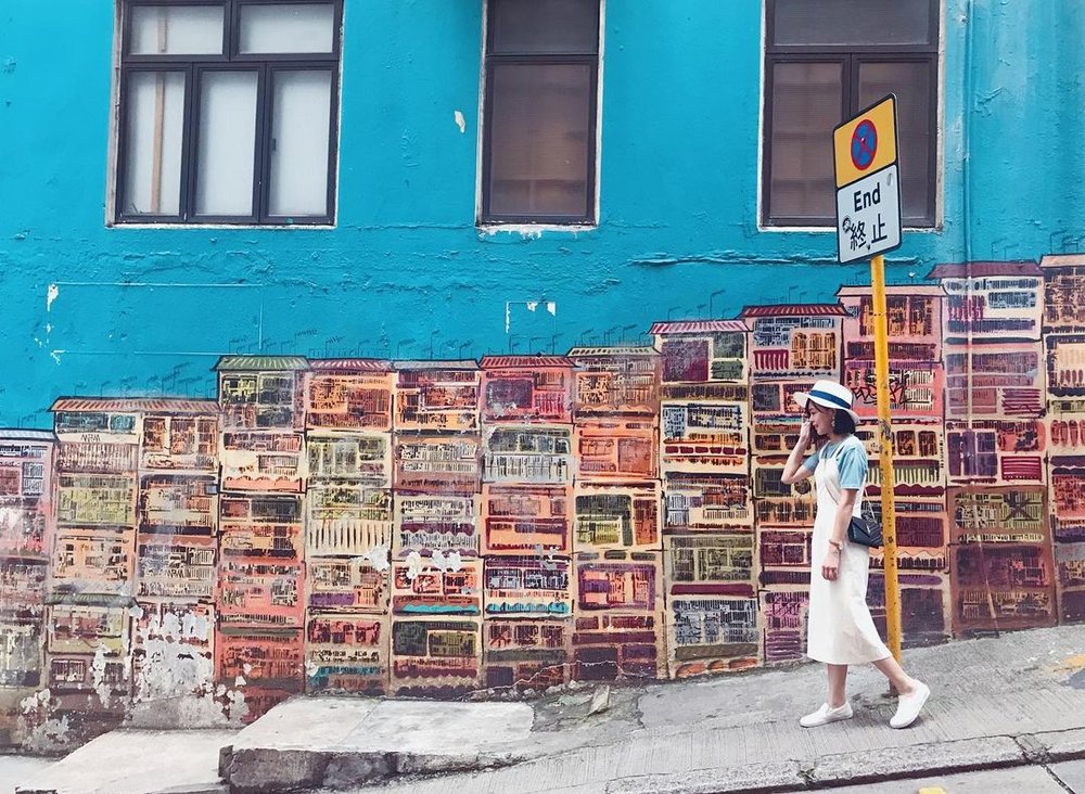 中環好去處 中環壁畫街