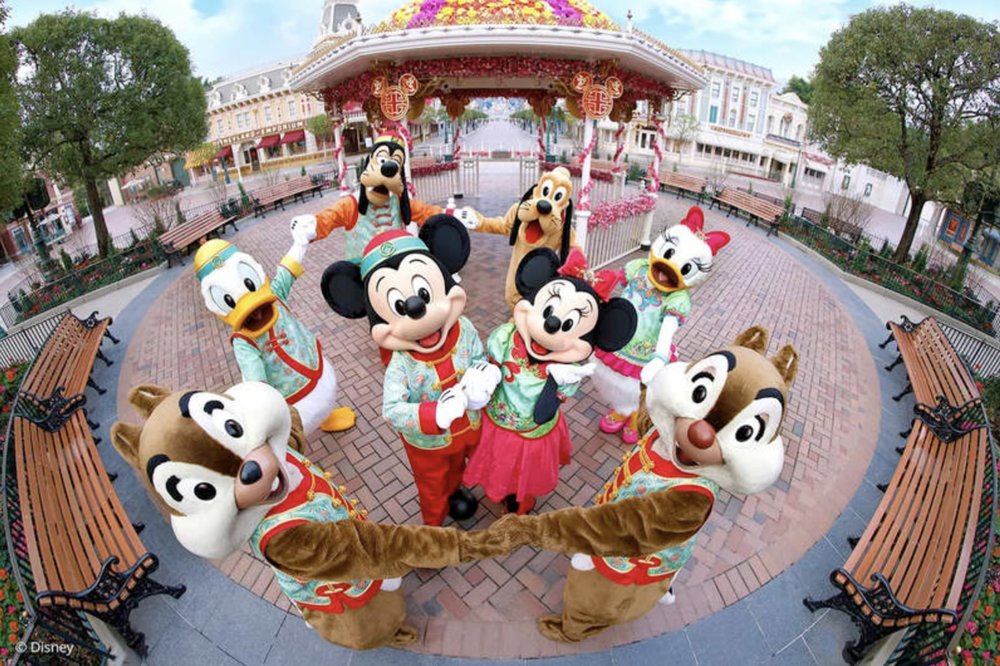 บรรยากาศในฮ่องกง ดิสนีย์แลนด์