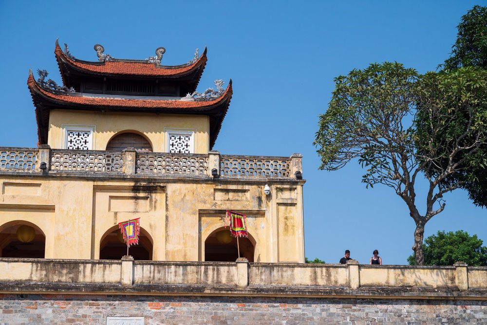 an historical landmark that's beautifully preserved in Vietnam, the Imperial Citadel of Thang Long