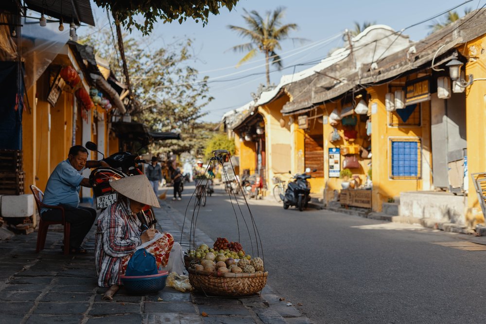 a street along Hoi An Ancient Town