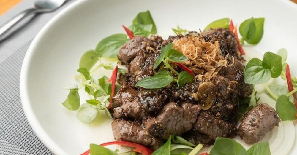  Kiến Cây Đỏ Xào Thịt Bò