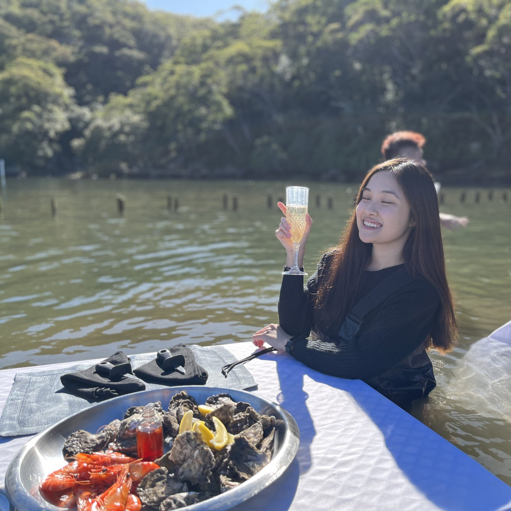 Broken Bay Oyster Farm in Sydney