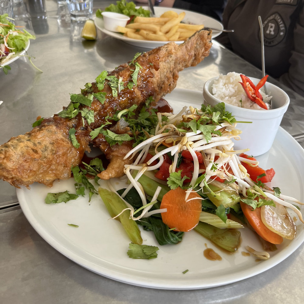 Cook-a-barra at Bobs Farm