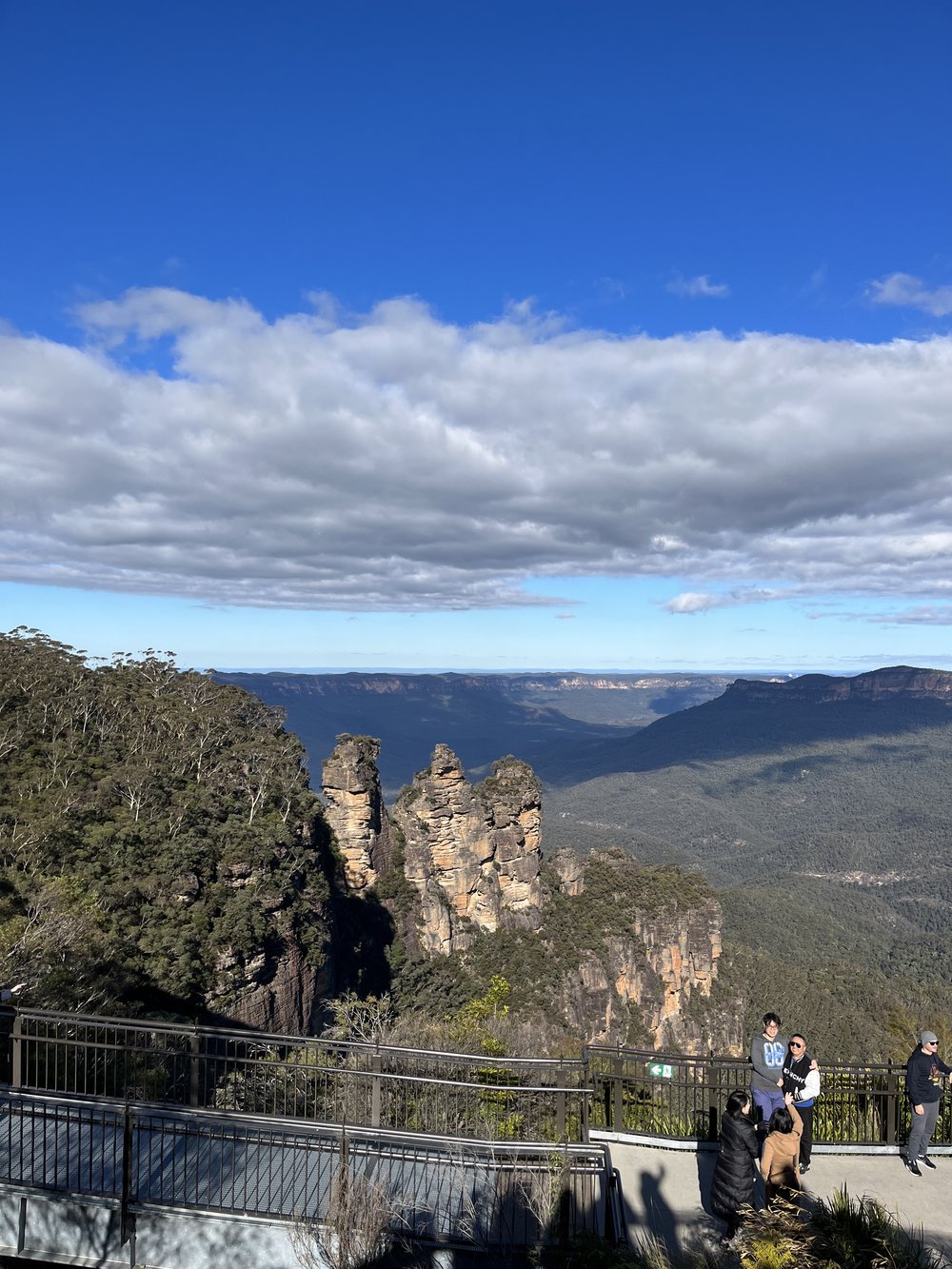 Three Sisters at Echo Point Lookout