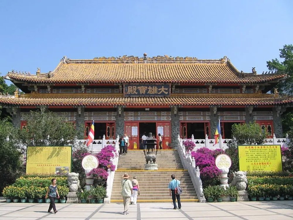 Po Lin Monastery Facade